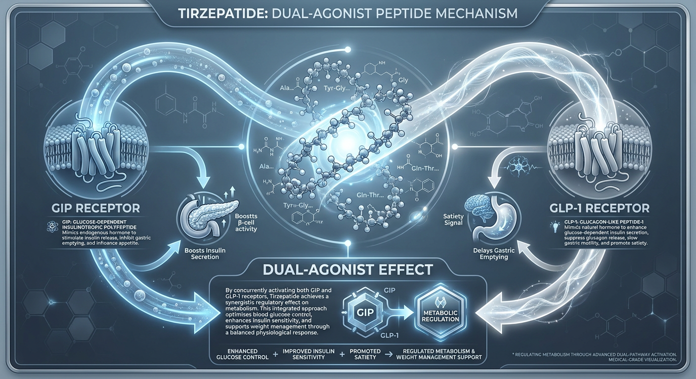 An infographic titled 'The Dual Action of <a href=
